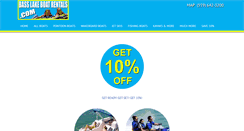 Desktop Screenshot of basslakeboatrentals.com